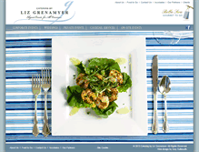 Tablet Screenshot of cateringbyliz.com